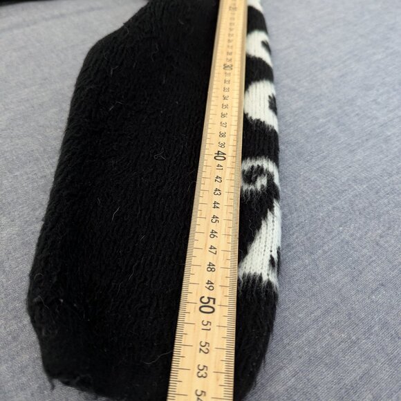 Artesanias Tuntaquimba Nightmare Before Christmas Jack Skellington Wool Full Zip - Picture 8 of 9